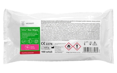 Салфетки Velox® Duo Wipes /запаска N 100