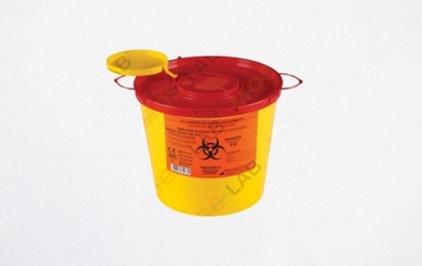 Boxa pentru colectarea deseurilor ascutite, taietoare  5,0 L